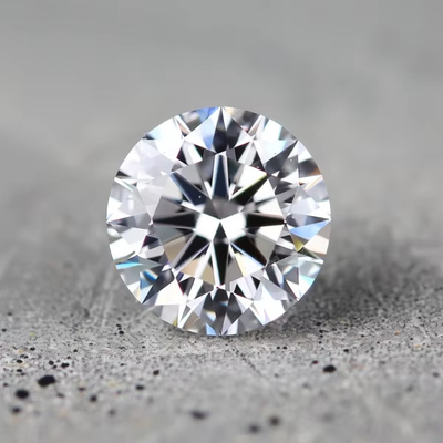 Hình dạng đặc biệt Moissanite Đá Moissanite trắng VVS1 tròn không có lỗi