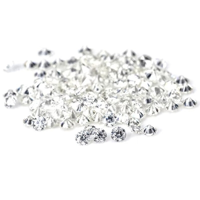 Melee Moissanite Kim cương mỗi carat cắt tròn DEF Kích thước nhỏ Moissanite VVS1 Phòng thí nghiệm trưởng thành Kim cương đá quý hình vuông