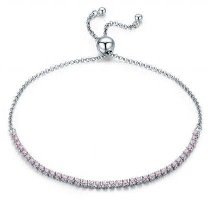 11in Sterling Silver Slider Bracelet