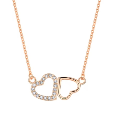 YASVITTI Valentine's Day Gift Luxury Necklace 925 Sterling Silver Fashion Classic Women Heart Necklace trang sức