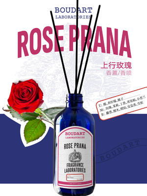 ROSE PRANA Reed Diffuser Aldehydes và Freesia cho chai thủy tinh tự nhiên