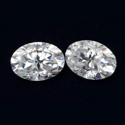 DEF Color Moissanite VVS Pass Diamond Tester Loose Oval Moissanite Stones