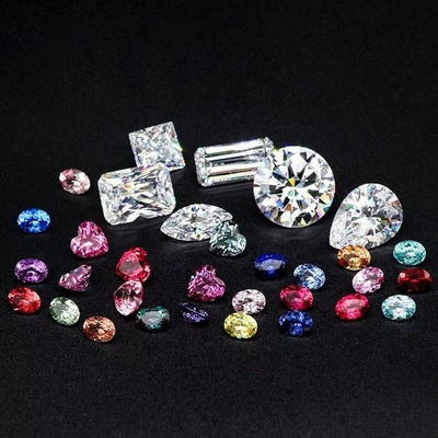 Phòng thí nghiệm trưởng thành Moissanite kim cương bằng chứng VVS 7-Carat Đèn tươi Custom Kim cương tổng hợp