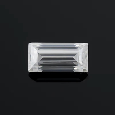 Hình dạng đặc biệt Moissanite Đá Moissanite trắng VVS1 tròn không có lỗi