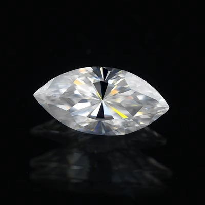 Hình dạng đặc biệt Moissanite Đá Moissanite trắng VVS1 tròn không có lỗi