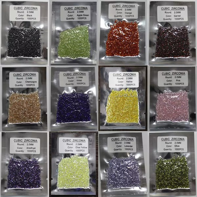 AAAAA 5A Đá quý hình khối hình khối cubic Zirconia