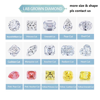 Đỏ Radiant cắt kim cương lỏng Moissanite đồ trang sức màu hồng sống động Phòng thí nghiệm trưởng thành Kim cương Moissanite