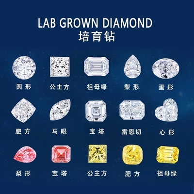 Đỏ Radiant cắt kim cương lỏng Moissanite đồ trang sức màu hồng sống động Phòng thí nghiệm trưởng thành Kim cương Moissanite