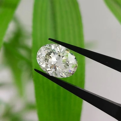 Kích thước lớn 5ct Oval cắt CVD E F VS1 VS2 IGI Phòng thí nghiệm trưởng thành kim cương lỏng bán lẻo