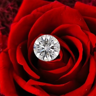 0.5ct - 3ct E Color Loose Certified Lab Created Diamonds Moissanite HPHT CVD Diamond