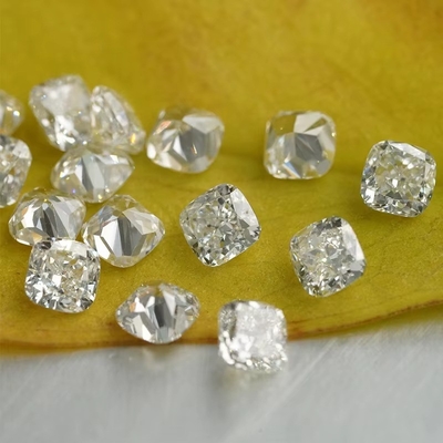 DEF VS Màu trắng Phòng thí nghiệm kim cương trưởng thành Moissanite Loose Marquise Moissanite Cushion Cut 3*3-5*5m