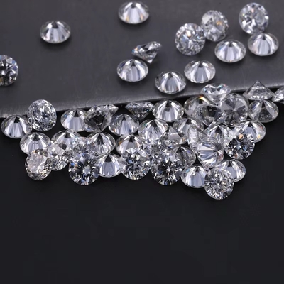 0.8-3.3mm Tròn Đẹp Nhìn Người Làm Kim cương Moissanite DEF VVS VS Phòng thí nghiệm trưởng thành Kim cương