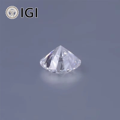 1 carat HPHT CVD Kim cương DEF Màu sắc VS VVS Tròn cắt rực rỡ Phòng thí nghiệm trưởng thành Kim cương lỏng lẻo