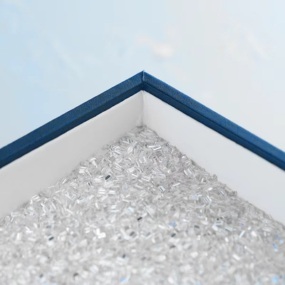 Đá đúc tròn màu trắng Moissanite Stone Baguette cắt lỏng đá quý để làm đồ trang sức