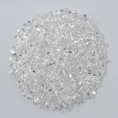Đá đúc tròn màu trắng Moissanite Stone Baguette cắt lỏng đá quý để làm đồ trang sức