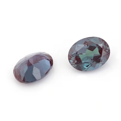 Oval Brilliant Cut 6 * 8mm Chứng nhận phòng thí nghiệm trưởng thành màu lỏng Moissanite cho nữ trang sức