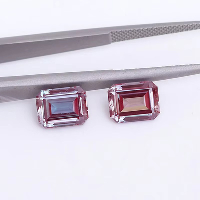 Oval Brilliant Cut 6 * 8mm Chứng nhận phòng thí nghiệm trưởng thành màu lỏng Moissanite cho nữ trang sức