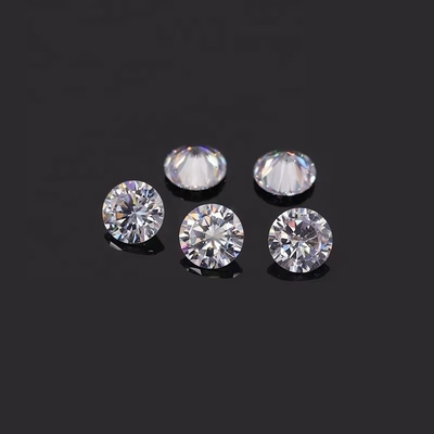Kích thước nhỏ mặt lỏng hạt đá quý bạc Moissanite Pendant cho đồ trang sức làm thiết kế