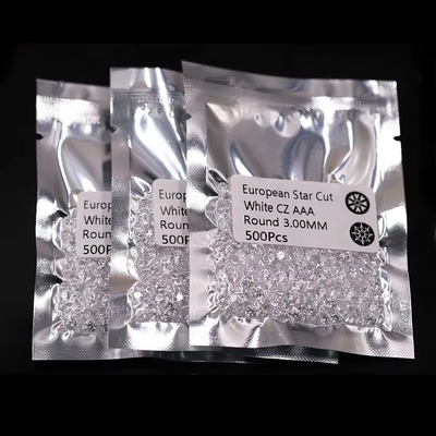 Kích thước nhỏ mặt lỏng hạt đá quý bạc Moissanite Pendant cho đồ trang sức làm thiết kế