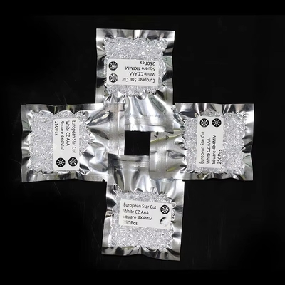 1000pcs / gói 5A Melee trắng CZ đá lỏng cubic Zirconia cho nữ trang sức Moissanite