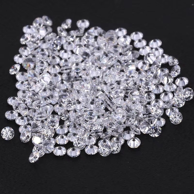 Nhẫn đính hôn Vàng Moissanite kim cương 0,9mm - 3mm kích thước Melee Cubic Zirconia