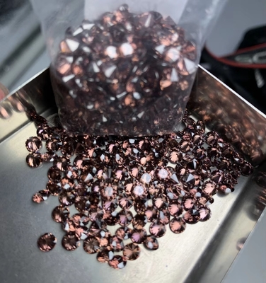 0.8mm 2mm 2.8mm Xanh Hồng Màu Xanh Moissanite lớp 3A 5A Kích thước nhỏ CZ Cubic Zirconia