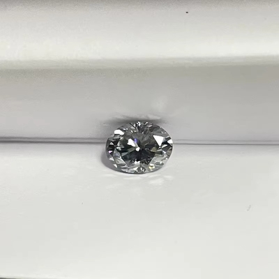 bán buôn 0.5ct 1ct 2ct Xám kim cương Mossinate Gem Xám Màu Oval Pear cắt lỏng nhẫn cưới moissanite tự nhiên