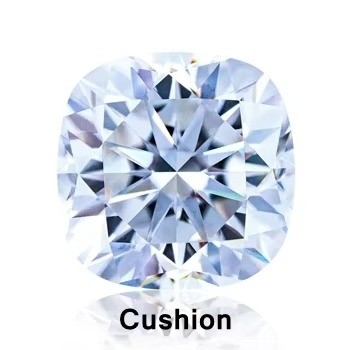 Chiếc tai đeo tay Moissanite Diamond Heart Princess Asscher Cushion Tròn Đẹp Đẹp Charles VVS Đá quý
