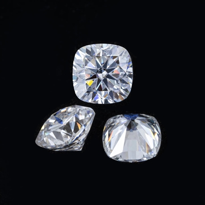 Đá Moissanite bán buôn Tròn cắt rực rỡ Moissanite thả màu GRA VVS Thả Moissanite Đá đá cho đồ trang sức
