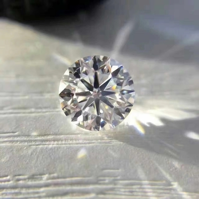 Các nhà sản xuất bán buôn đá lỏng moissanite Kim cương thử nghiệm kim cương GRA tròn đá lỏng moissanite để làm đồ trang sức