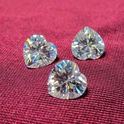 nhẫn moissanite hình quả lê Custom GRA VVS Mossanite Clarity Loose Moissanite Diamonds Moissanite đá quý