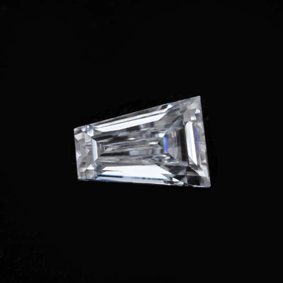 Moissanite solitaire ring bán buôn Mossanite Gem Baguette cắt Charles VVS Loose Moissanite Kim cương