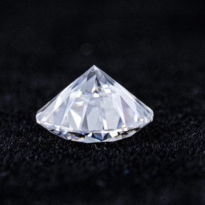 Đá quý hình bầu dục 2-10ct Tròn trắng cắt lỏng Moissanite cho nhẫn đính hôn