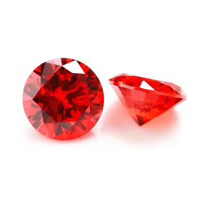 Sản phẩm bán buôn 3A màu CZ đá cắt tròn 3.0mm-9.0mm khối lỏng Moissanite kim cương cho đồ trang sức bạc