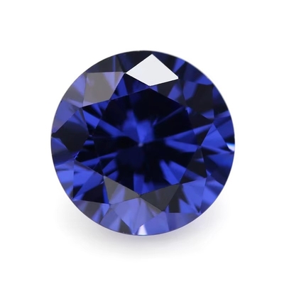 5A Chất lượng đá quý lỏng màu sắc Zircon Kim cương cắt tròn 1.75mm 2.25mm tổng hợp 5ct Cho Moissanite nhẫn