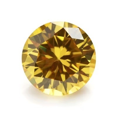 5A Chất lượng đá quý lỏng màu sắc Zircon Kim cương cắt tròn 1.75mm 2.25mm tổng hợp 5ct Cho Moissanite nhẫn