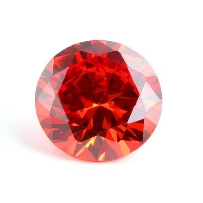 5A Chất lượng đá quý lỏng màu sắc Zircon Kim cương cắt tròn 1.75mm 2.25mm tổng hợp 5ct Cho Moissanite nhẫn