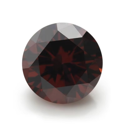 5A Chất lượng đá quý lỏng màu sắc Zircon Kim cương cắt tròn 1.75mm 2.25mm tổng hợp 5ct Cho Moissanite nhẫn