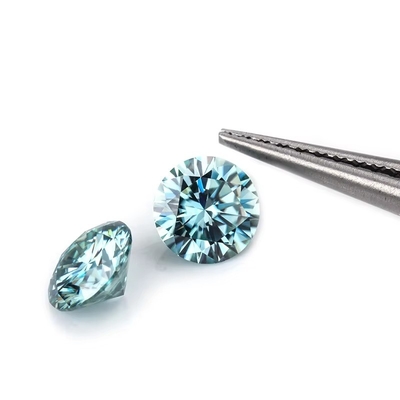 Sản phẩm bán buôn GRA Moissanite Xám Vàng Vàng Champagne Xanh Xanh Vàng Vòng cắt lỏng kim cương moissanite để làm đồ trang sức