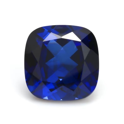Moissanite độc đáo đá Sapphire tổng hợp đệm cắt 34# Blue Corundum đá quý lỏng cho đồ trang sức làm