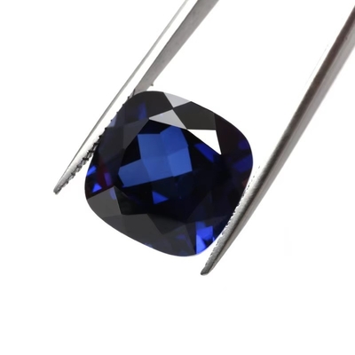 Moissanite độc đáo đá Sapphire tổng hợp đệm cắt 34# Blue Corundum đá quý lỏng cho đồ trang sức làm