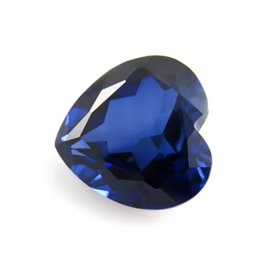 Đá quý lỏng đá quý cắt 3x3mm đến 10x10mm 33# 34# Blue Sapphire đá tổng hợp