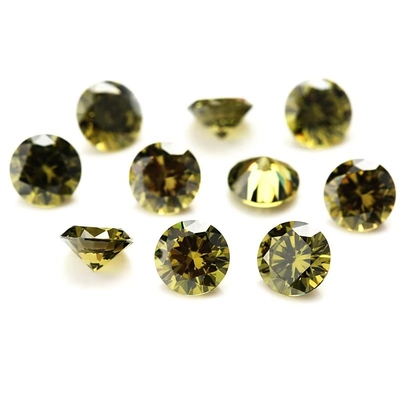 3A chất lượng màu hồng bán buôn đá quý lỏng hình tròn 2mm 3mm Zirconia khối tổng hợp tùy chỉnh Moissanite cho dây chuyền