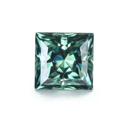 Công chúa cắt 5.5x5.5mm 1 carat Moissanite VVS màu vuông Đá kim cương rỗng