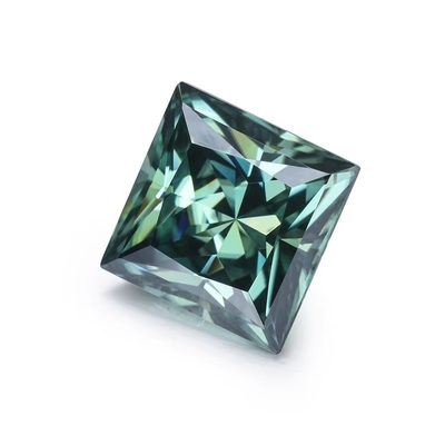 Công chúa cắt 5.5x5.5mm 1 carat Moissanite VVS màu vuông Đá kim cương rỗng