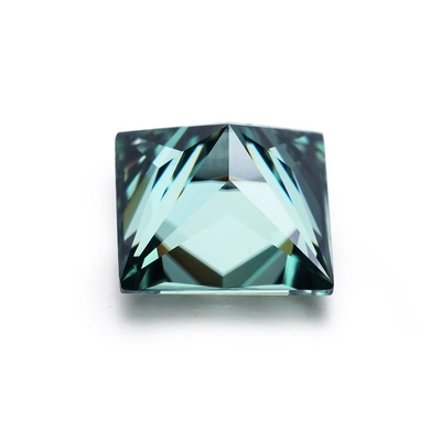 Công chúa cắt 5.5x5.5mm 1 carat Moissanite VVS màu vuông Đá kim cương rỗng
