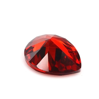 Màu sâm-panh Zircon đá quý lỏng hình quả lê 10x8mm Zirconia khối tổng hợp Moissanite