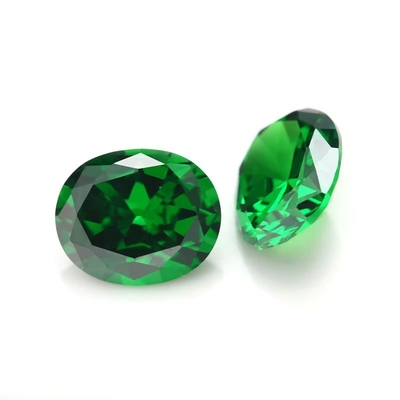 Moissanite bông tai đá quý Pink Peridot Granet vàng cz đá hình bầu dục 12x10mm zirconia khối tổng hợp cho Nhẫn