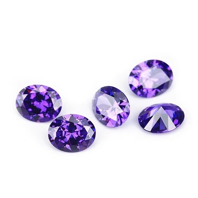 Moissanite bông tai đá quý Pink Peridot Granet vàng cz đá hình bầu dục 12x10mm zirconia khối tổng hợp cho Nhẫn