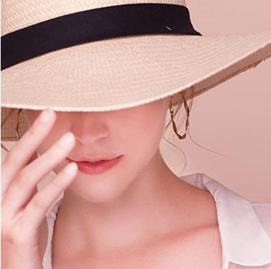 Bông tai trang sức bạc Sterling vàng 18k